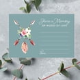 thumbnail image 3 of Koyal Wholesale Share a Memory Cards, Boho Feather Arrows Cards for Wedding, Life Memories, 4" x 6", 52-Pk, 3 of 5