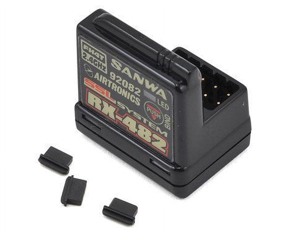 M12S-Rs 4-Channel Tx With Rx-482 Receiver-Dry/No Servos - Walmart.com