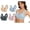Light Blue, variant on DuoJiaJ 4 PCS Bras for Women Seamless Oversized Everyday Bra Comfort Wireless Padded Soft Support Bra Beige