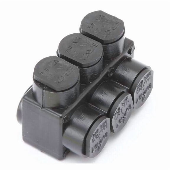 Burndy Insulated Multitap Connector,2.19 In. L 1PL2/03