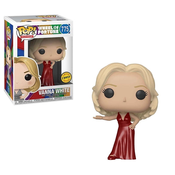 Wheel of Fortune Funko POP! TV Vanna White Vinyl Figure (Red Dress, Chase Version)