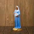 thumbnail image 3 of de la estatua María decoración de interiores católica religiosa hecha a mano estatuilla de artesanía de resina de Zulema estatua de la virgen maría, 3 of 8