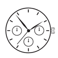 thumbnail image 2 of JIAHAOO Precise Quartz Watch Movement for VX3JE Fine Workmanship, Ensures Accurate Timekeeping, 2 of 7