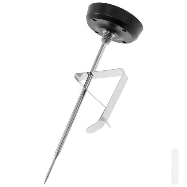 HLONK Candy Thermometer with Long Probe and Pot Clip Instant Read Food Thermometer High Accuracy Cooking Thermometer Multifunctional Digital Thermometer for Coffee Milk Tea Beverages