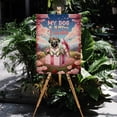 thumbnail image 4 of My Dog Is My Valentine Cute Pug in Gift Box Vertical Matte Canvas Poster Dog Lover Gifts Wall Art Home Decor - 3006, 4 of 5