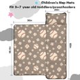 thumbnail image 5 of Baseballs and Small Balls Taupe Pattern Teens Toddler Nap Mat with Pillow, Sleeping Mat Bag for Preschool Daycare 60"x20", 5 of 6