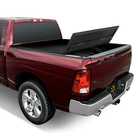 Auto Drive Soft Tri Fold Truck Bed Tonneau Cover Fits 09-18 Ram 1500 5.7Ft Bed