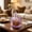 D, variant on Vintage Ribbed Glass Jars with Lids, Wenini 12.5cm Tall Food-Safe Glass Storage Containers, Decorative Candy Trinket Jars for Kitchen Bedroom Party Centerpiece