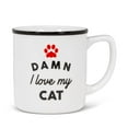 thumbnail image 1 of Damn I Love My Cat Mug, 1 of 1