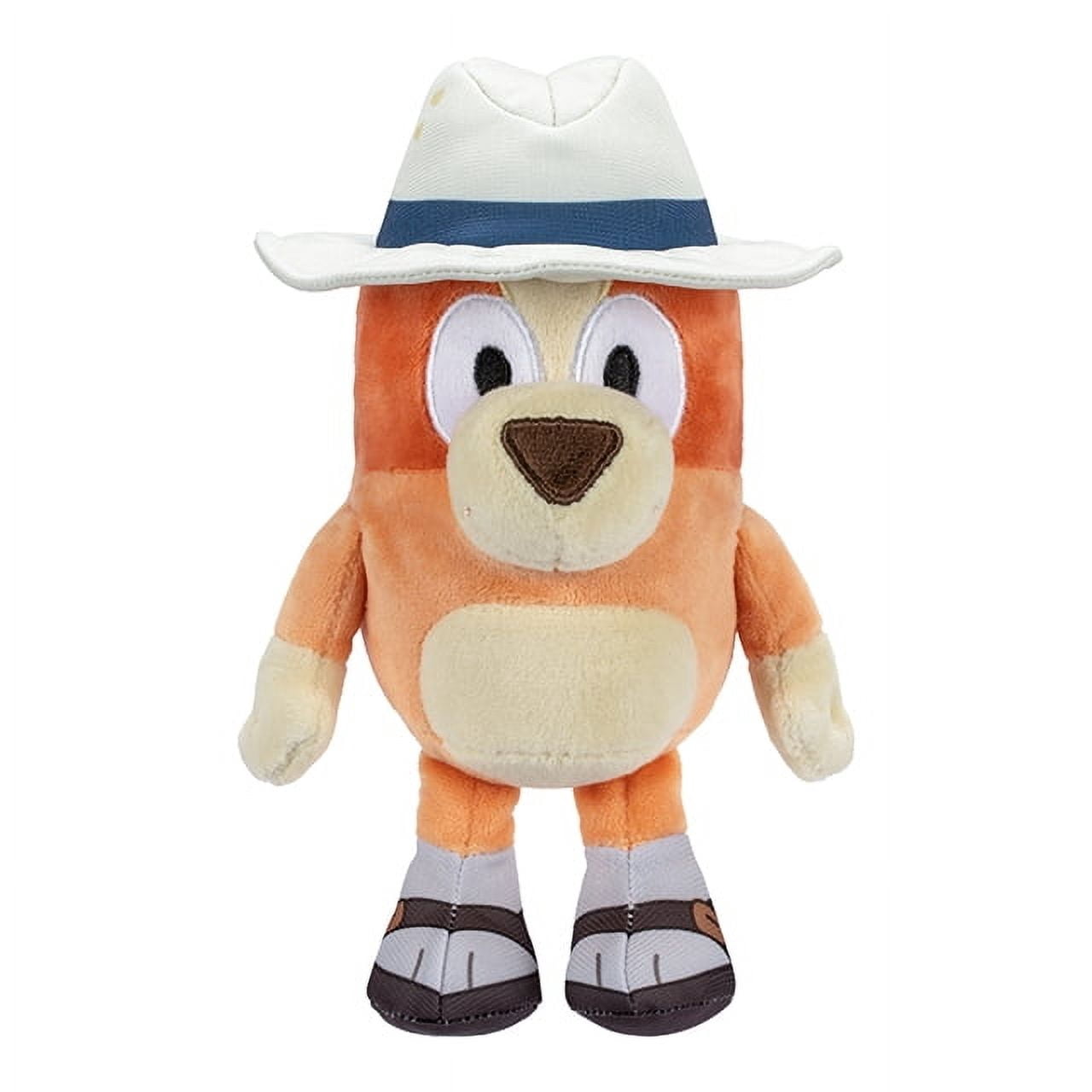 Bluey Friends - Captain Bluey, Princess Muffin and Travel Bingo Stuffed Plush Bundle Pack