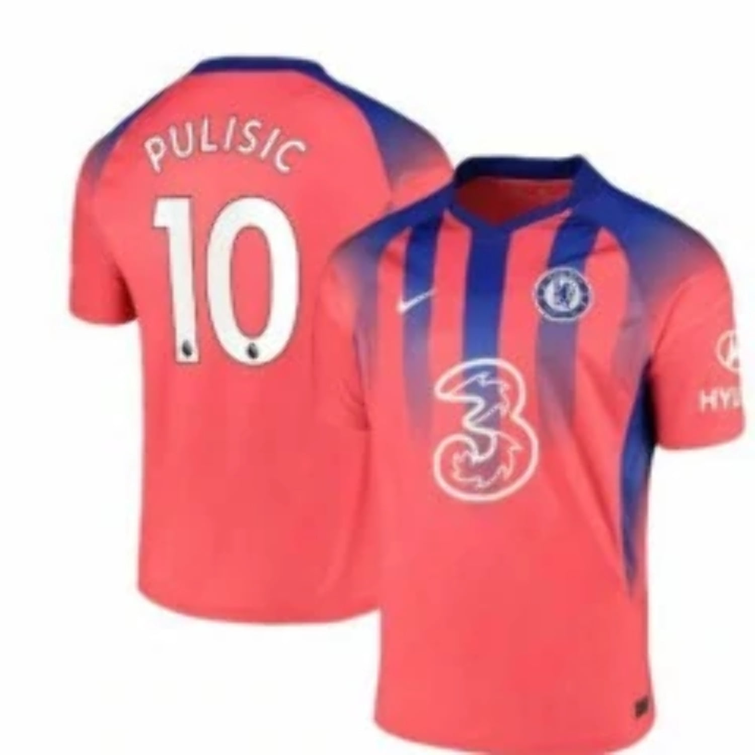 Nike 2020-21 Chelsea Pulisic # 10 Third 