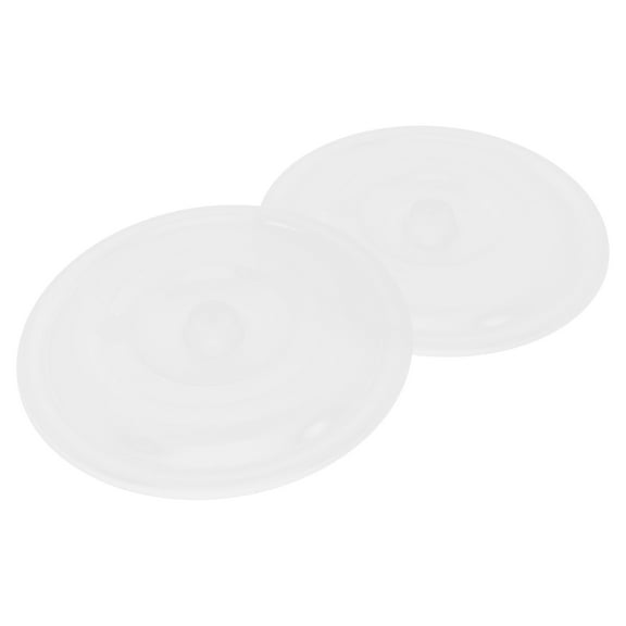 MUSEYA Bucket Lids Plastic Transparent Odor Prevention For Hotel Use 2Pcs