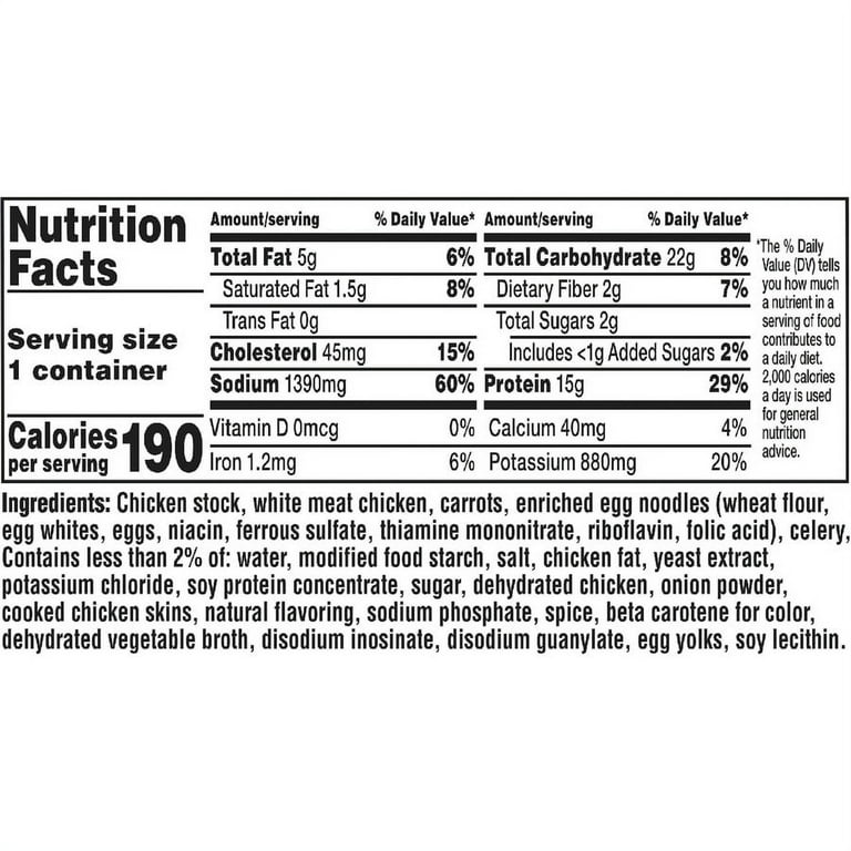 Campbell's Chunky Classic Chicken Noodle Soup - 15.25 fl oz - 8 / Carton Campbell's Chunky Classic Chicken Noodle Soup - 15.25 fl oz - 8 / Carton