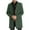 11 Army Green, variant on guisaled Wool Trench Coat for Men Stand Collar Single Breasted Slim Fit Wool Blend Long Pea Coat Winter Warm Windbreaker Jacket Overcoat s 2025