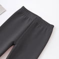 thumbnail image 6 of Spazoro Kids Girls Sweatpants, Solid Color Casual Cotton Warm Fall Winter Leggings for Toddler Girls Gray Size 10 T, 6 of 9