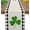 Luckygoo8106, variant on St Patricks Day Table Runner Shamrock Lucky Green Long Burlap Spring Holiday Kitchen Dining Banquet Indoor Outdoor Decorations Family Party Decor 13 x 72 Inch