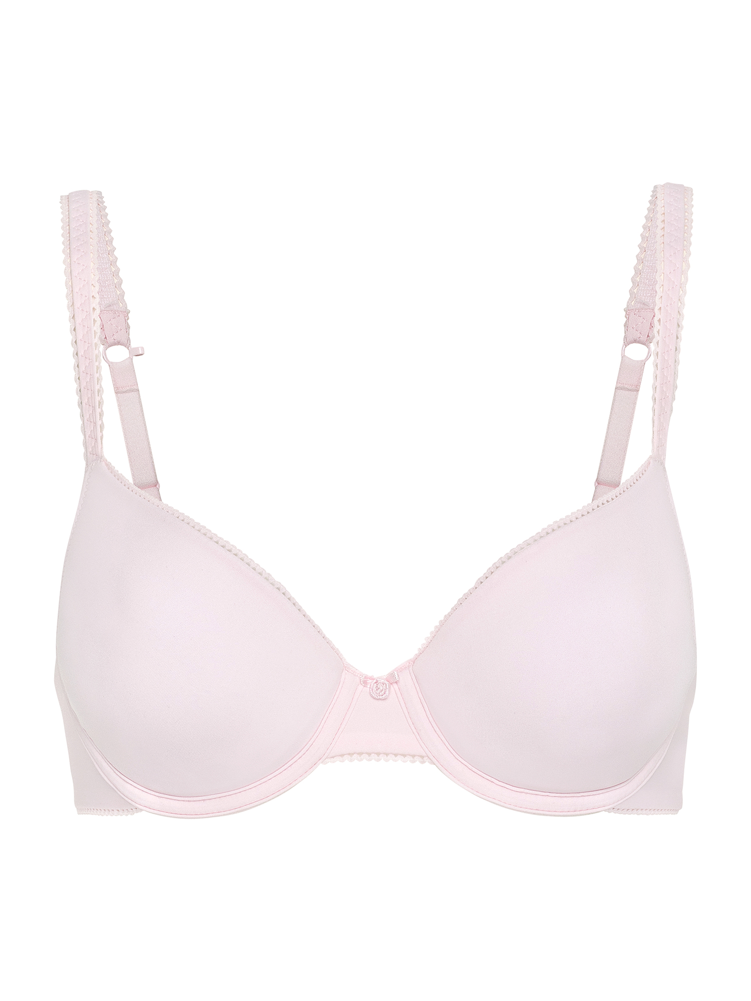 No Boundaries Micro Lightly Lined Demi T-Shirt Bra, Women's 32B-40DD