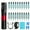 Black, variant on Tättoo Pen Kit - High Capacity 2000mAh Wireless Tättoo Machine with Motor, Adjustable Voltage, and Long-lasting Battery for Professional Tättoo Artists