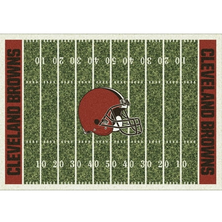 Imperial Brown Peelable Vinyl - Cleveland Browns Imperial 6' x 8' Homefield Rug - No Size