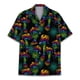 thumbnail image 3 of Camisa hawaiana con estampado 3D de hongos coloridos para hombre, camisas de vacaciones de verano con solapa abotonada, camisa de manga corta para playa urbana, ropa Aloha, 3 of 5
