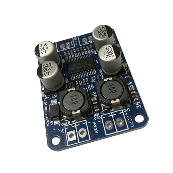1. TPA3118 60W Single Channel Digital Amplifier Board 8-24V Power Module for Home Theater/narrator