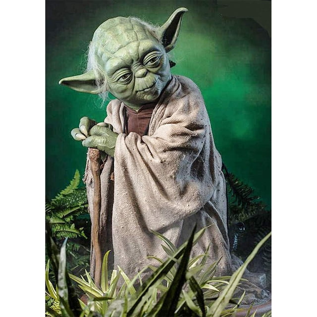 Pintura de diamante (DE8864) 5D DIY Yoda bordado punto de cruz arte mosaico decoración del hogar 50x70cm FLhrweasw Nuevo