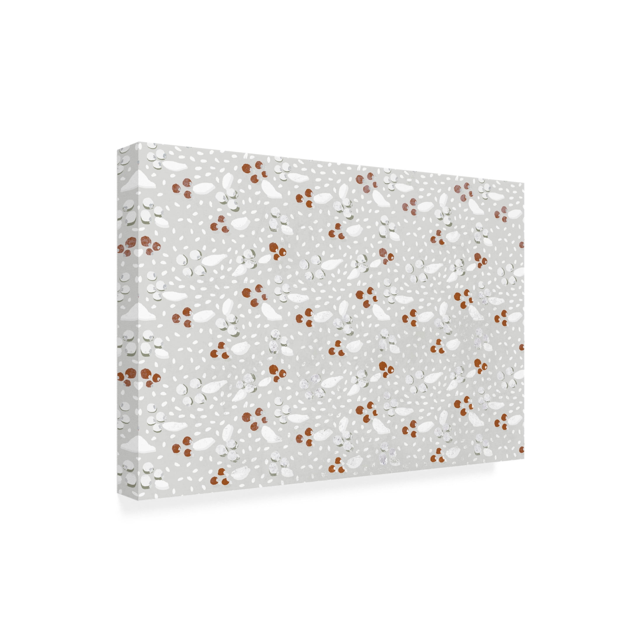Canvas Wall Art - Treechild 'Berries in Winter Square' Wall Art for Living Room, Bedroom, or Office D?cor by Trademark Fine Art - 24 x 16 Inches