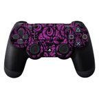 Skin Decal Wrap for Sony PlayStation DualShock 4 Controller Purple Style