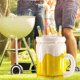 thumbnail image 4 of KAKOWELY Enfriador inflable de bebidas para fiestas de playa de verano, enfriador inflable de PVC para exteriores, 4 of 5