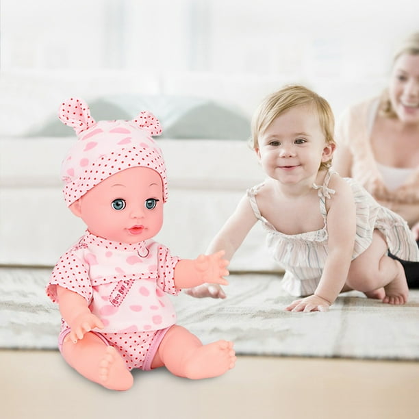 Juguetes para piscina, juguetes para bebés, muñecas para vestir y niños pequeños, muñecas de simulación para jugar a la casita, muñecas suaves para recién nacidos con ropa, muñecas para dormir para ni