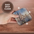 thumbnail image 7 of 3drose, Image of Watercolor Boston City Skyline over the Bay, Set of 4 Coasters - Soft, 7 of 7