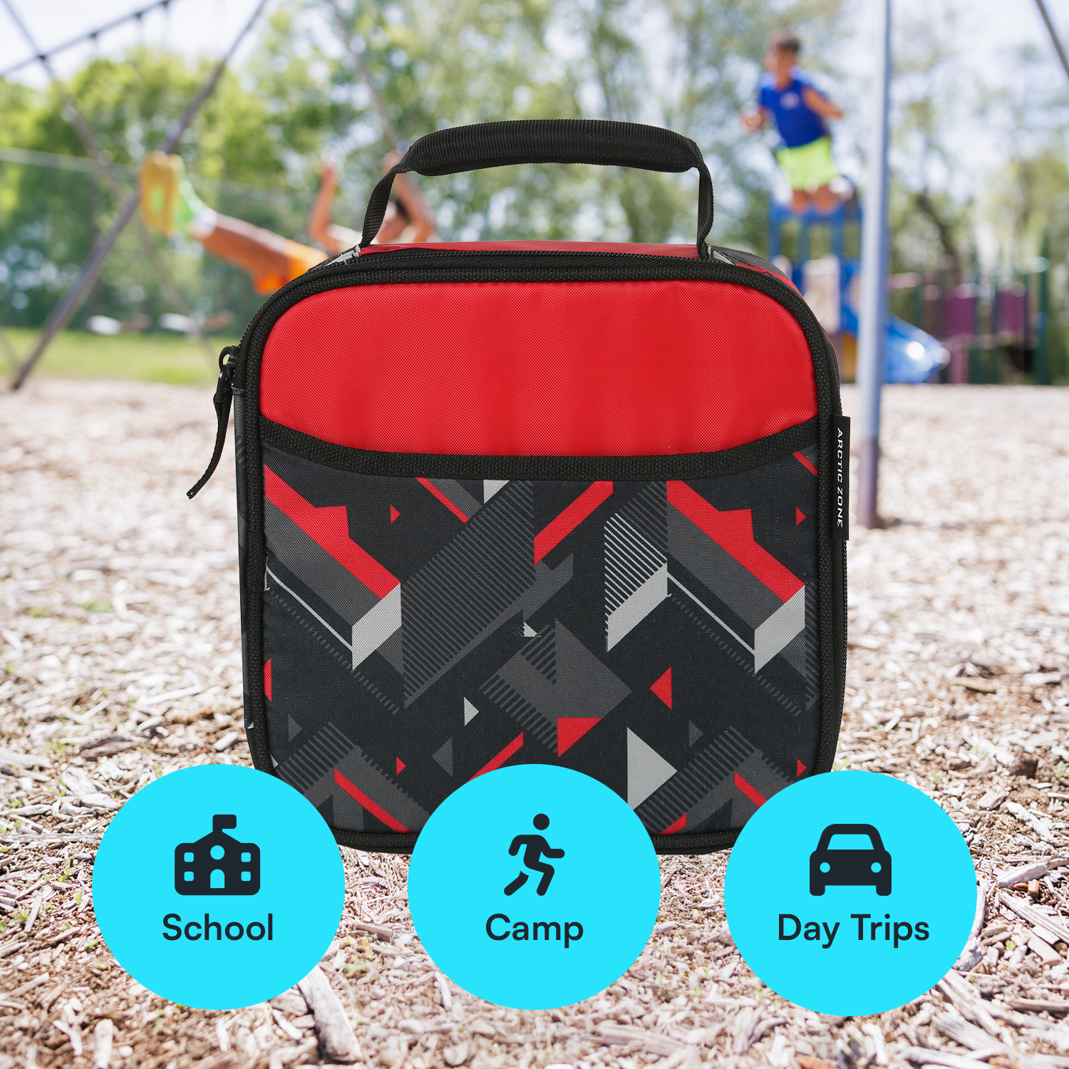 Arctic Zone Lunch Box Combo, Red and Black photo 7