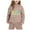 Khaki, variant on Hwmodou Toddler Girls Outfit Sets Kids Cuhk Kids Long Sleeve 2025 Hooded Top Hoodie Pant Set,2-Piece,Size 2-13Y