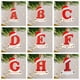 thumbnail image 2 of Colgante de árbol de Navidad para niños, 26 letras, decoraciones de Feliz Navidad para el hogar, adorno acrílico DIY, regalos de Navidad para niños, Año Nuevo 2024, 2 of 4