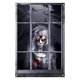 thumbnail image 2 of Decoración de Halloween, adornos de Halloween, decoración del hogar, cortinas de terror de Halloween, siluetas de ventana, cortinas de niña y niño aterradores, escaparate decorativo de Halloween, 2 of 5