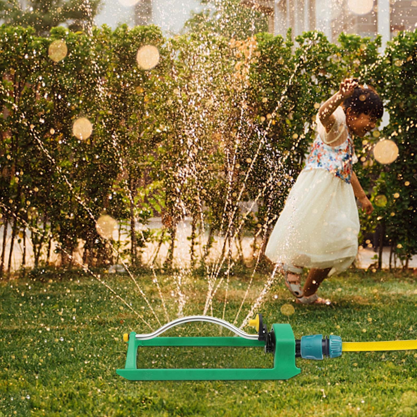 Matoen Lawn & Garden Essential Oscillating Sprinkler, Water Sprinkler for Yard,Covers up to 3,600 sq. ft., Heavy Weight Base