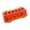 Orange, variant on CoreLiving Chicken Feeder Spill-Proof Flip-Top Poultry Feeder Multiple Holes No-Waste Chick Feeder Trough Baby Chicken Duckling Quail Feeding Dish Dispenser