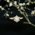 thumbnail image 3 of Rosec Jewels Certified Lab Grown Diamond Designer Engagement Ring (EF-VS Quality), 10K Yellow Gold, US 3.50, 3 of 9