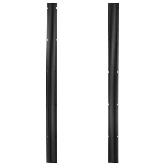 Black Ice 2 Pack 7' 10" Snowmobile Trailer Ski Guides for Friction-Free Loading