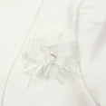thumbnail image 4 of Yartina Girls Long Sleeves Bolero Shrug Flower Girls Dress Jacket Wedding Banquet Ivory 130, 4 of 5