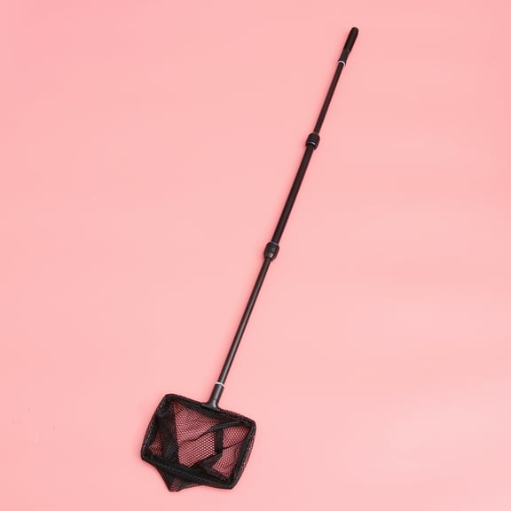 LEORX Fishing Net for Aquariums Extended Handle Telescopic Design 1Pack