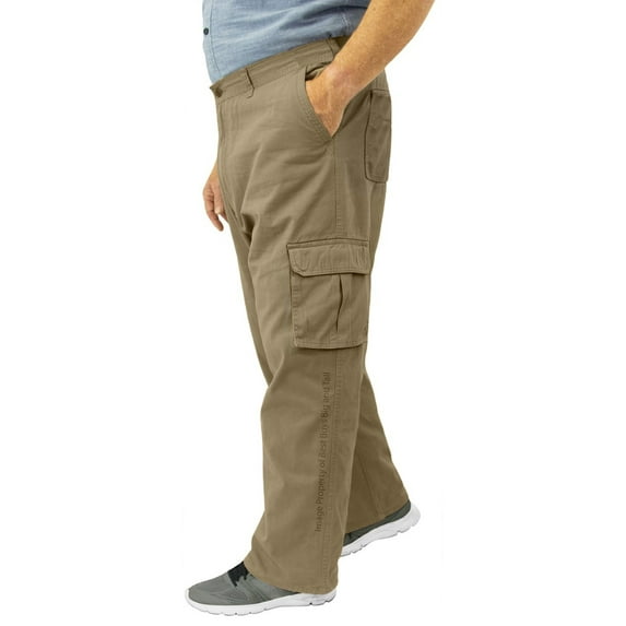 ROCXL Big & Tall Men’s Casual Stretch Cargo Pants Sizes 44 to 60