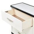 thumbnail image 6 of Tuxedo 6-Drawer Dresser with Side Cabinets - Piano Keyboard, 6 of 19