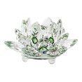 thumbnail image 2 of Qinghai Artificial Quartz Crystal Lotus Flower Figurine Wedding Party Decor Souvenir, 2 of 8