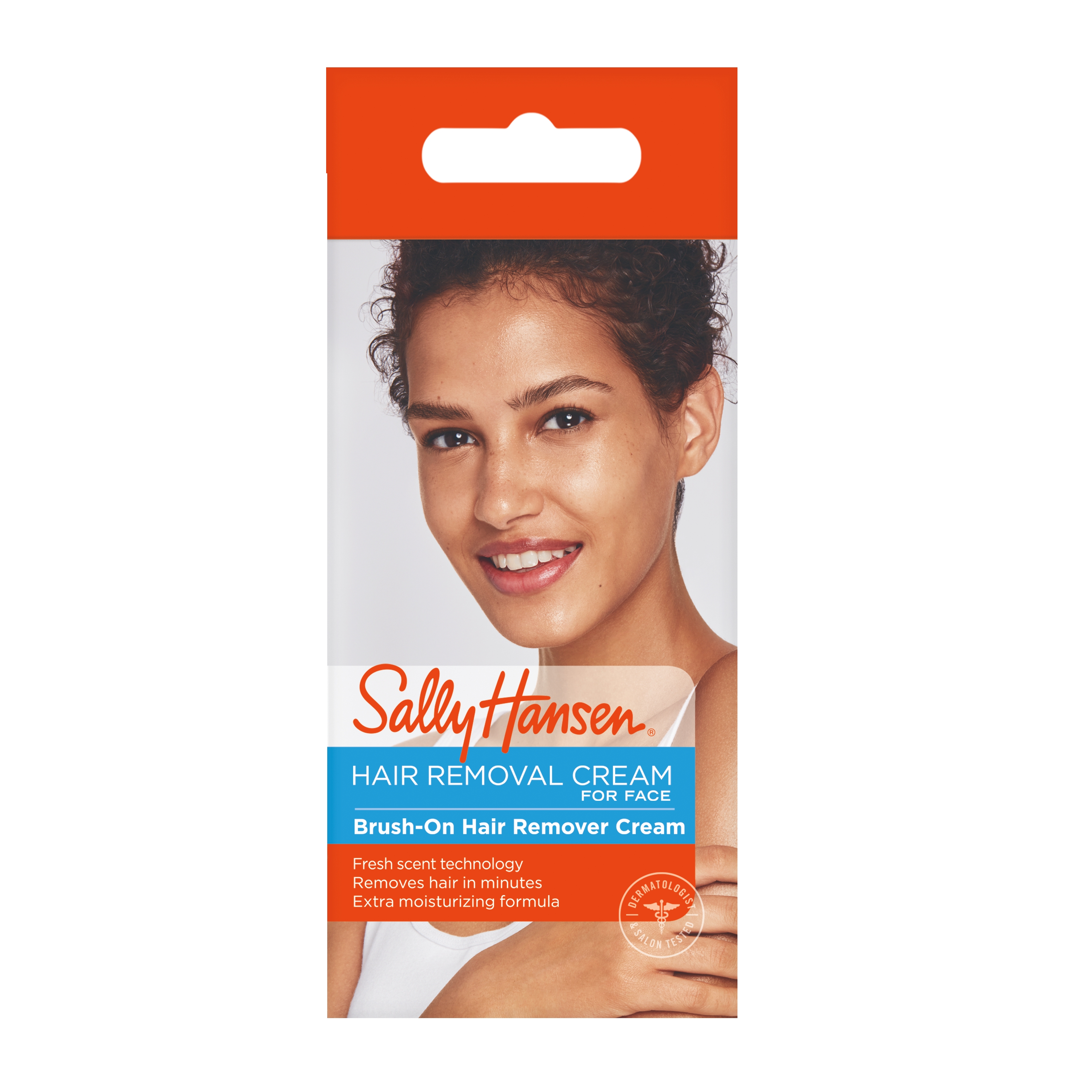Sally Hansen Brush-On Hair Remover Creme for Face, 1.7 Oz. - image 4 of 4