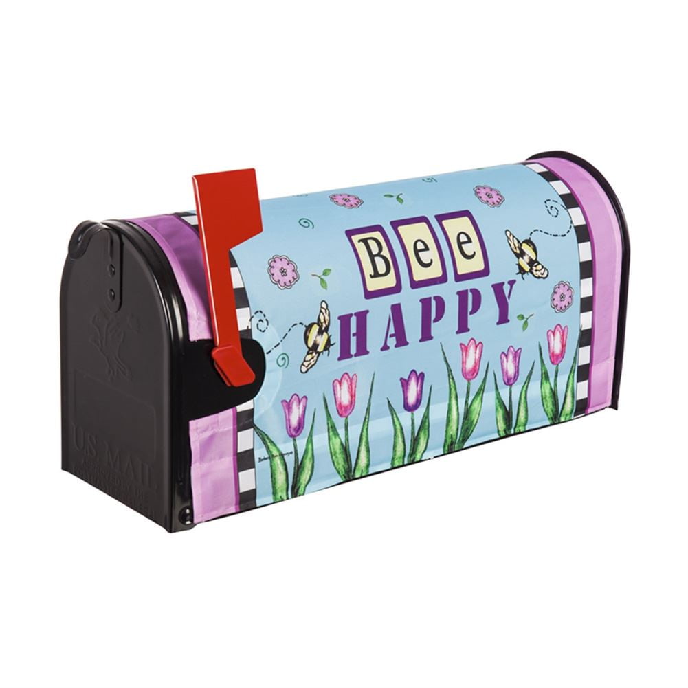 Evergreen Mailbox Cover - Bee Happy - Walmart.com