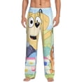 thumbnail image 2 of Lsque Bluey Print Men's Pajama Pants, Lounge Pant - Comfortable Home Wear,Elastic Waistband, Stylish Design-Large, 2 of 9