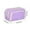 Purple, variant on Qiweii Multilayer Large Pencil Pouch Big Pencil Case Big Capacity Aesthetic Pen Cosmetic Bag Pen Stationery Organizer Simple, College Office Home Travel Storage Bag
