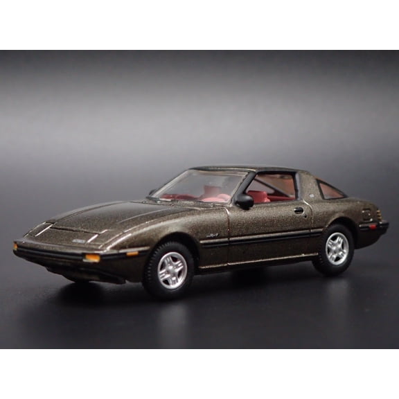 Open Box 1978-1985 MAZDA RX7 JDM SILVER 1:64 SCALE COLLECTIBLE DIORAMA DIECAST MODEL CAR