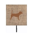 thumbnail image 1 of Beagle Burlap and Brown Leash Or Key Holder, 1 of 1